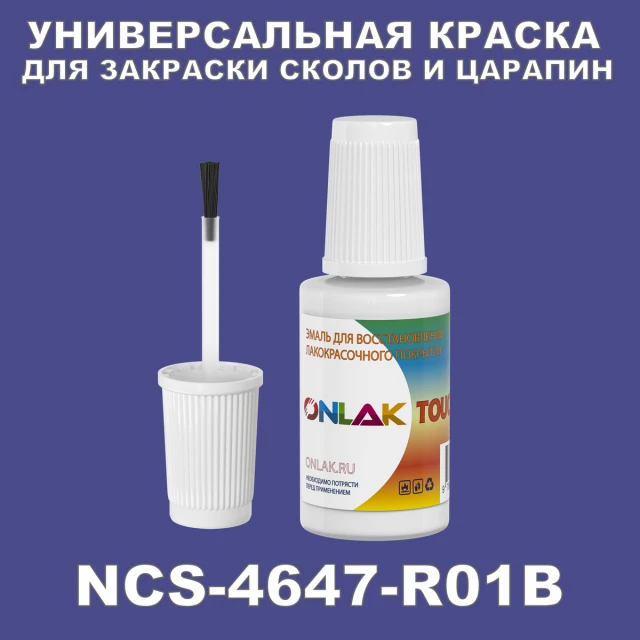 NCS 4647-R01B КРАСКА ДЛЯ СКОЛОВ, флакон с кисточкой ONLAK.RU - Лакокрасочные технологии