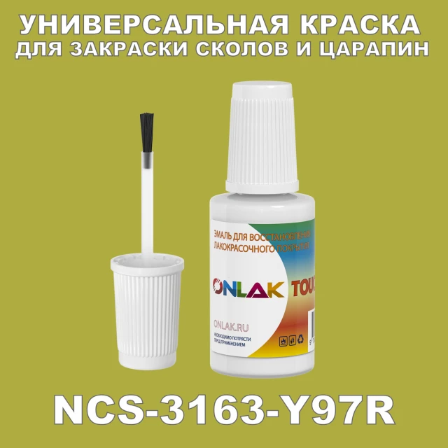 NCS 3163-Y97R КРАСКА ДЛЯ СКОЛОВ, флакон с кисточкой ONLAK.RU - Лакокрасочные технологии