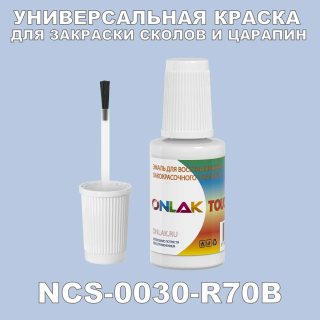 NCS 0030-R70B КРАСКА ДЛЯ СКОЛОВ, флакон с кисточкой ONLAK.RU - Лакокрасочные технологии