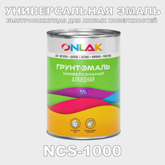 Краска цвет NCS 1000 ONLAK.RU - Лакокрасочные технологии