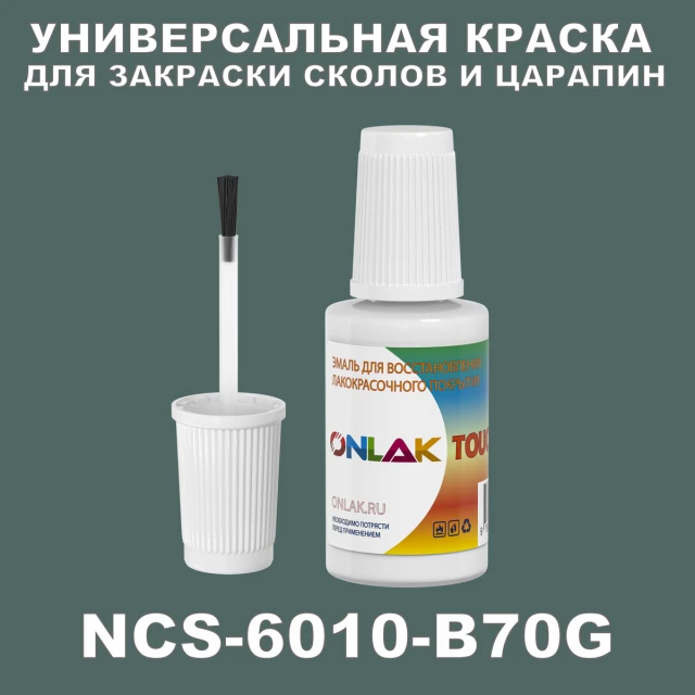 NCS 6010-B70G КРАСКА ДЛЯ СКОЛОВ, флакон с кисточкой ONLAK.RU - Лакокрасочные технологии