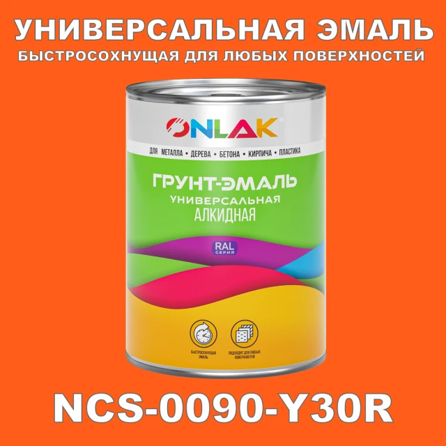 Краска цвет NCS 0090-Y30R ONLAK.RU - Лакокрасочные технологии
