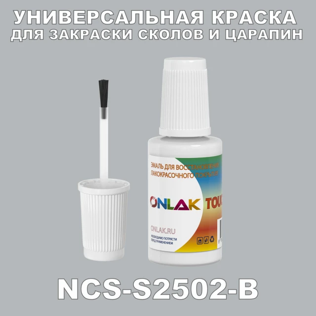 NCS S2502-B КРАСКА ДЛЯ СКОЛОВ, флакон с кисточкой ONLAK.RU - Лакокрасочные технологии