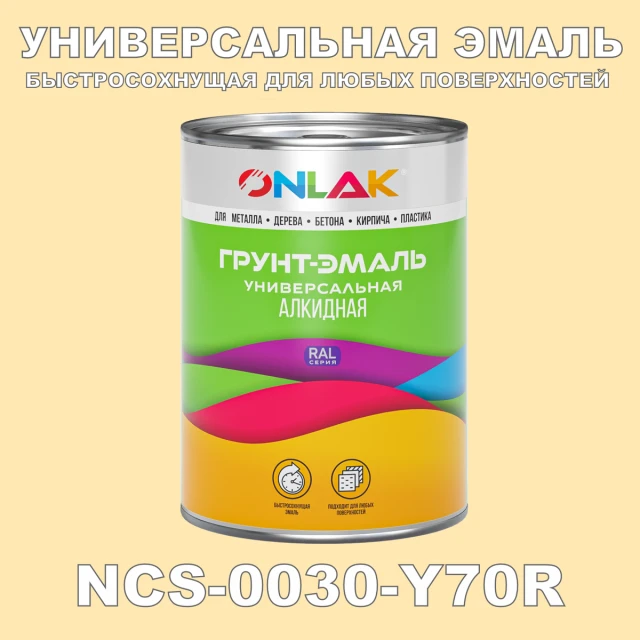 Краска цвет NCS 0030-Y70R ONLAK.RU - Лакокрасочные технологии