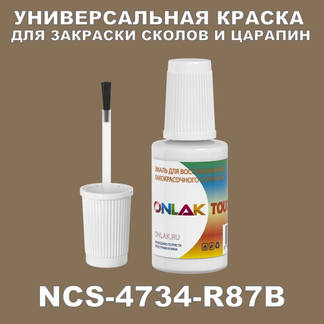 NCS 4734-R87B КРАСКА ДЛЯ СКОЛОВ, флакон с кисточкой ONLAK.RU - Лакокрасочные технологии