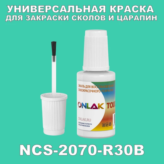 NCS 2070-R30B КРАСКА ДЛЯ СКОЛОВ, флакон с кисточкой ONLAK.RU - Лакокрасочные технологии