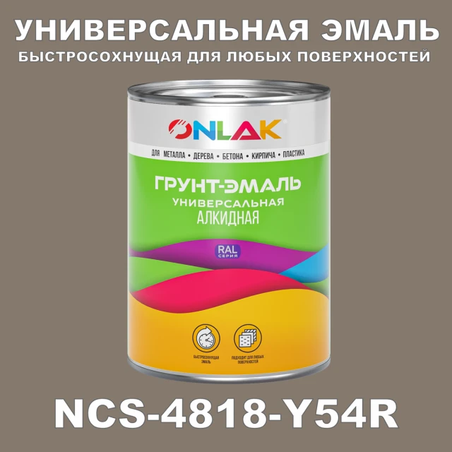 Краска цвет NCS 4818-Y54R ONLAK.RU - Лакокрасочные технологии