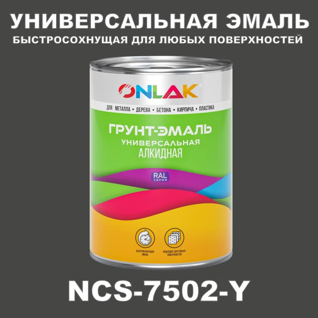 Краска цвет NCS 7502-Y ONLAK.RU - Лакокрасочные технологии