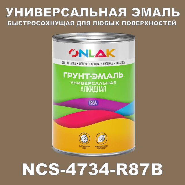 Краска цвет NCS 4734-R87B ONLAK.RU - Лакокрасочные технологии