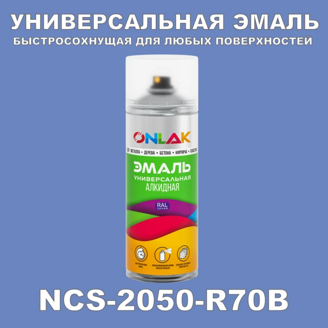 Аэрозольная краска ONLAK, цвет NCS 2050-R70B, спрей 520мл ONLAK.RU - Лакокрасочные технологии