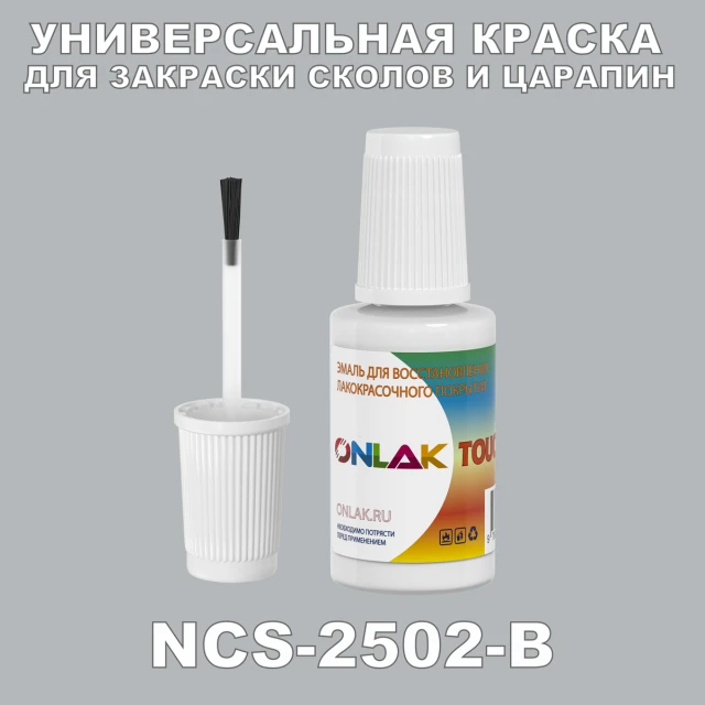 NCS 2502-B КРАСКА ДЛЯ СКОЛОВ, флакон с кисточкой ONLAK.RU - Лакокрасочные технологии