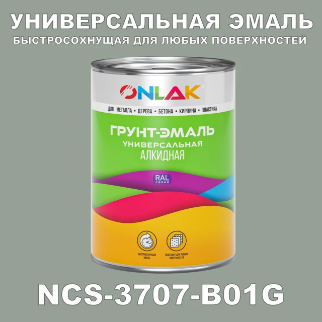 Краска цвет NCS 3707-B01G ONLAK.RU - Лакокрасочные технологии